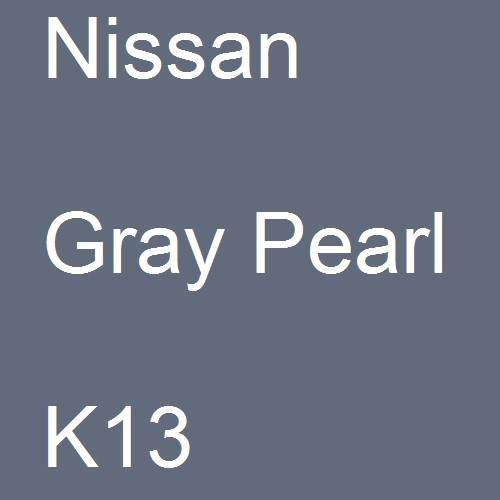 Nissan, Gray Pearl, K13.